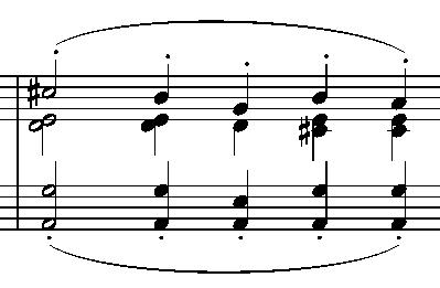 mezzo-staccato example 4