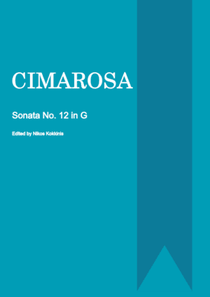 Cimarosa Sonata in G