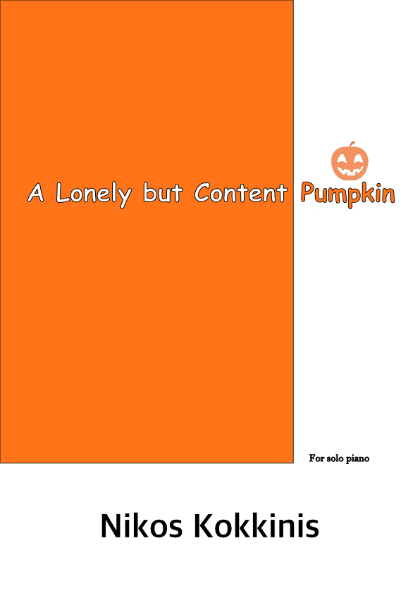 A Lonely but Content Pumpkin - Halloween solo