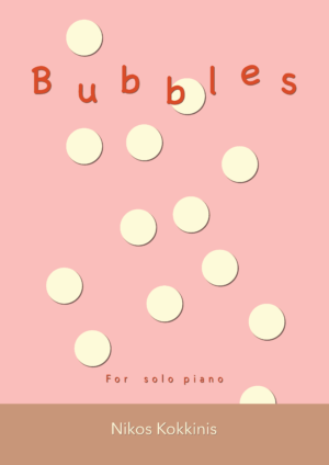 Bubbles - piano piece